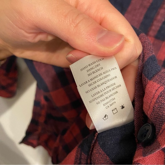 Rails Plaid Oversized Flannel - Picture 3 of 3